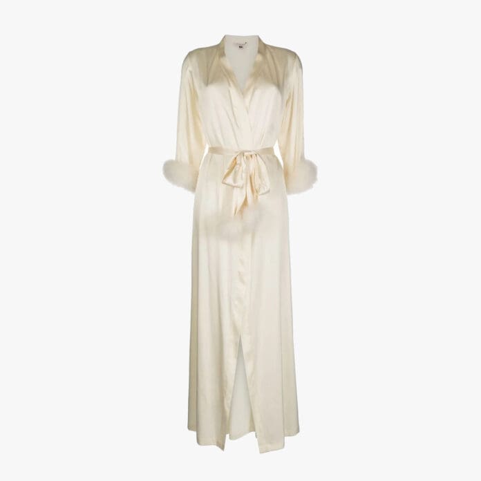 Gilda & Pearl Celeste silk robe