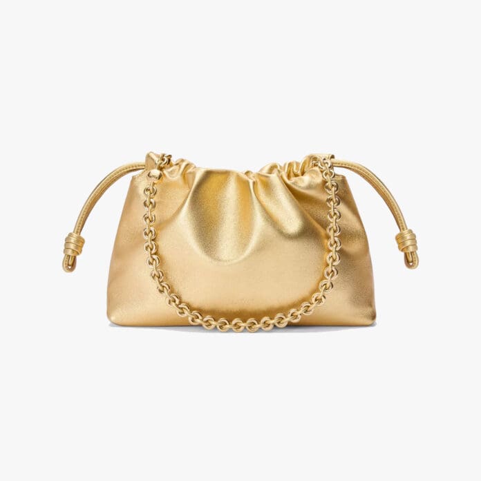 Loewe Flamenco Metallic Bag