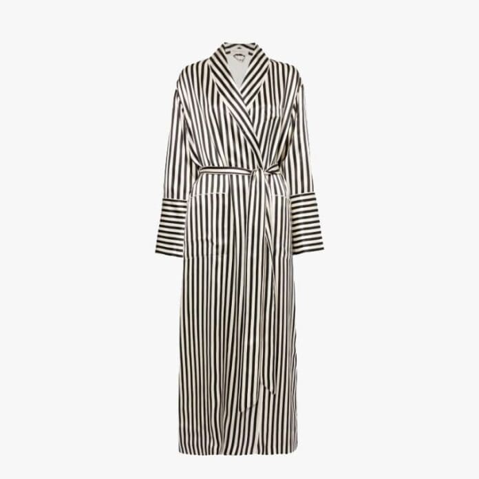 Olivia Von Halle Capability Nika silk robe