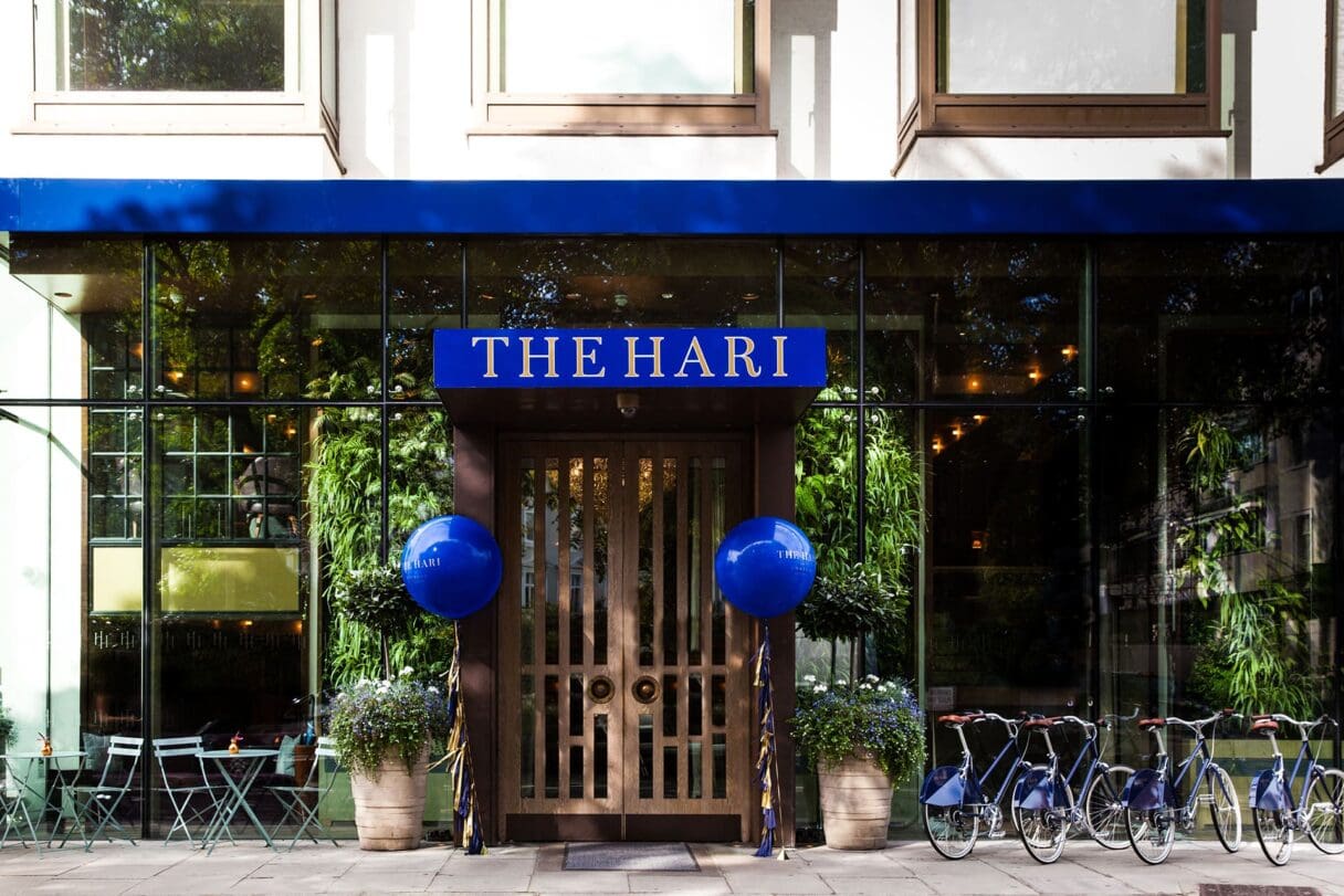 the hari hotel exterior
