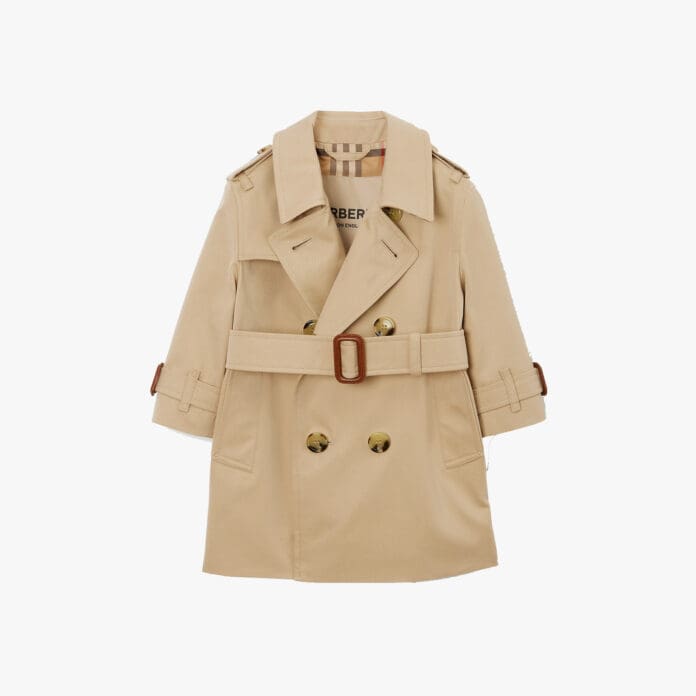 burberry kids trench