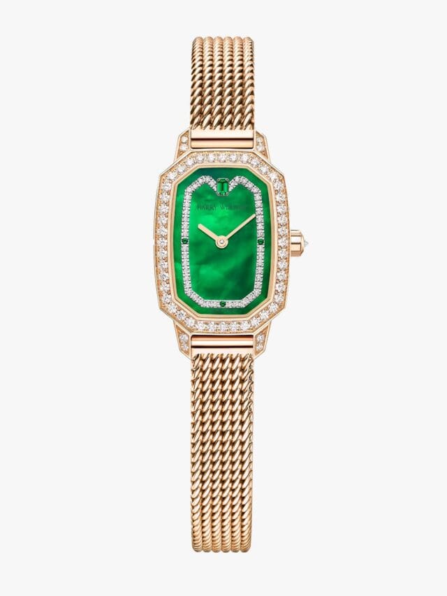 harry winston emerald watch