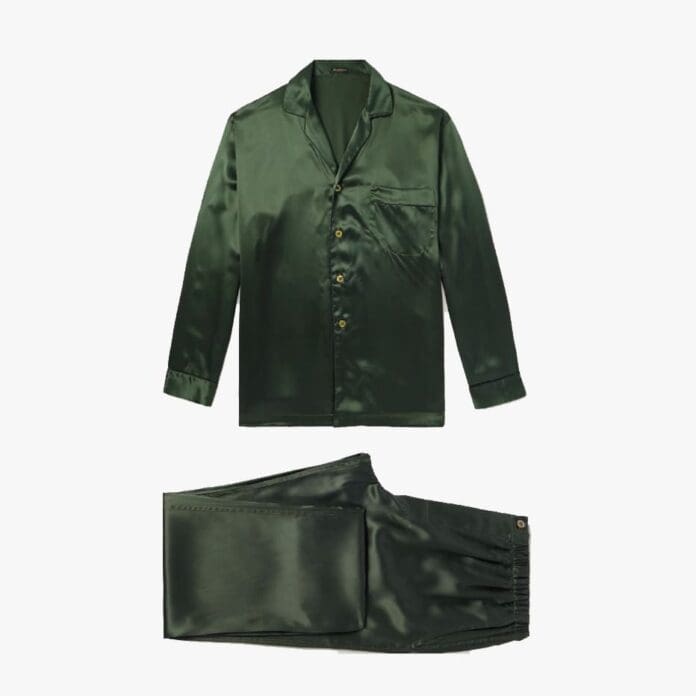 Rubinacci silk-satin pyjama set
