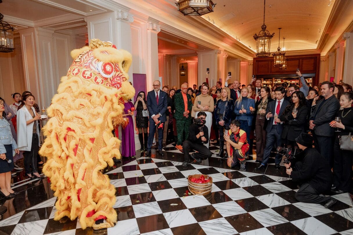 11k chinese new year lion dance