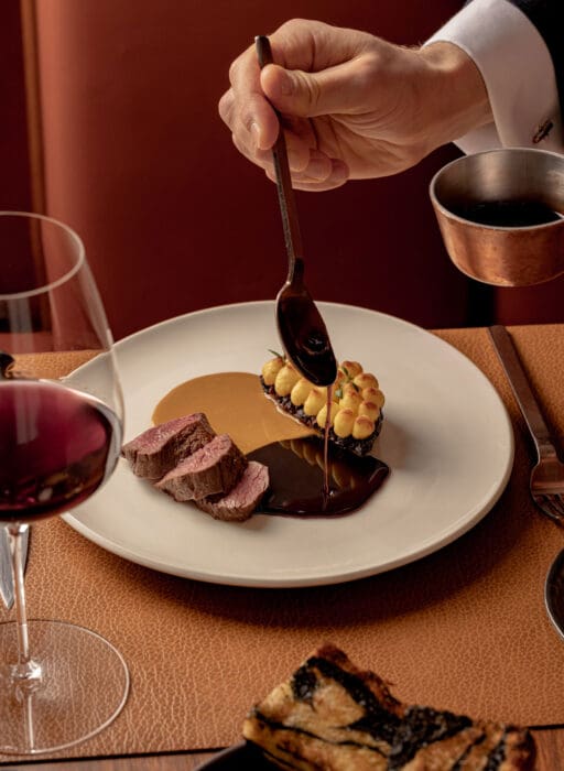 The Connaught Grill burns night