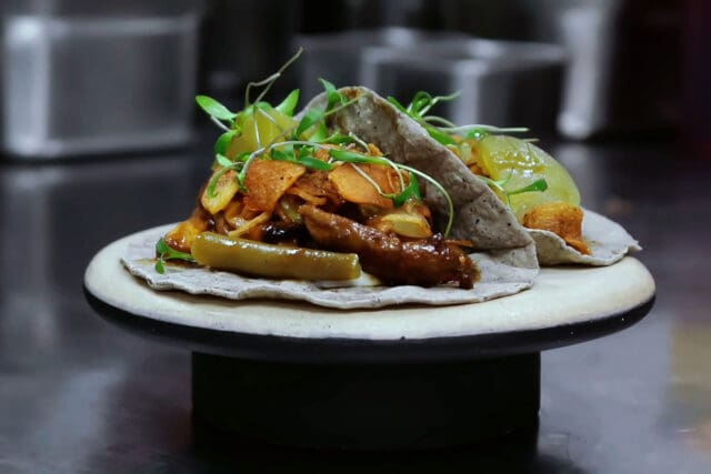 Ixchel mushroom taco