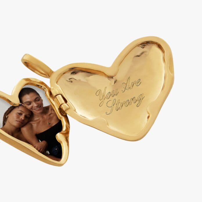 Monica Vinader Heart Locket