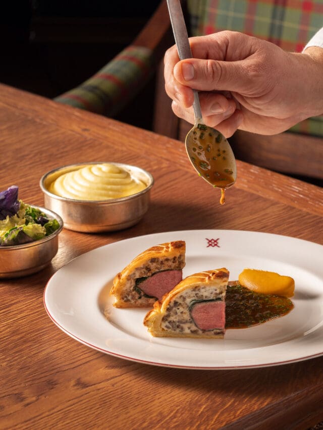 Mount St Restaurant burns night