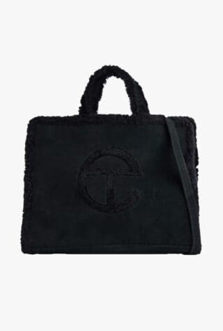 Telfar X UGG suede shopper