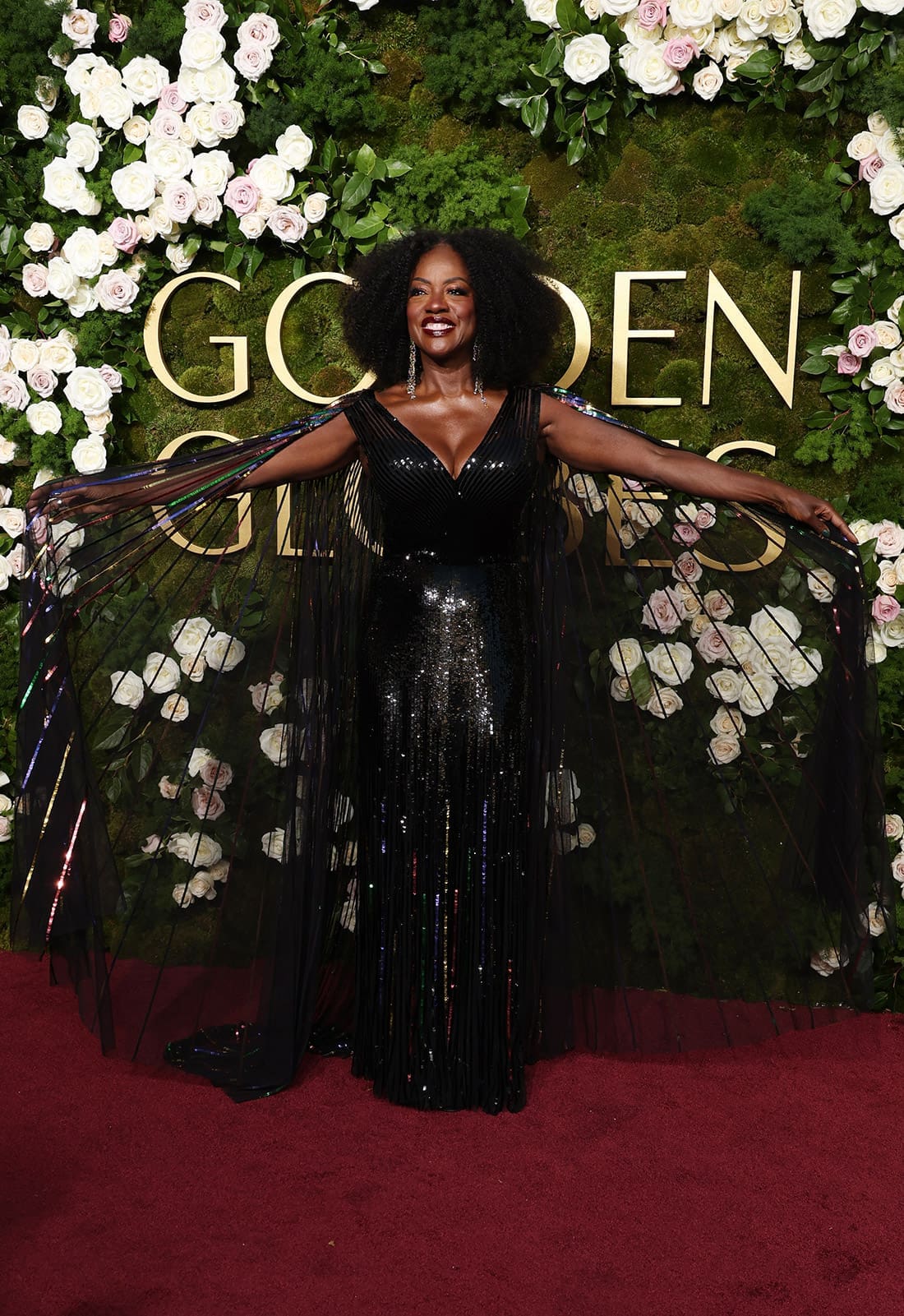 viola davis gucci golden globes