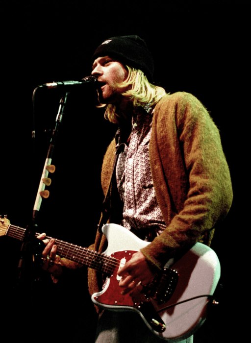 best-cardigans-for-men-kurt-cobain