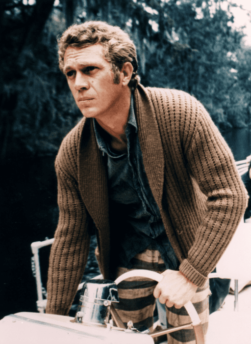 best-cardigans-for-men-steve-mcqueen