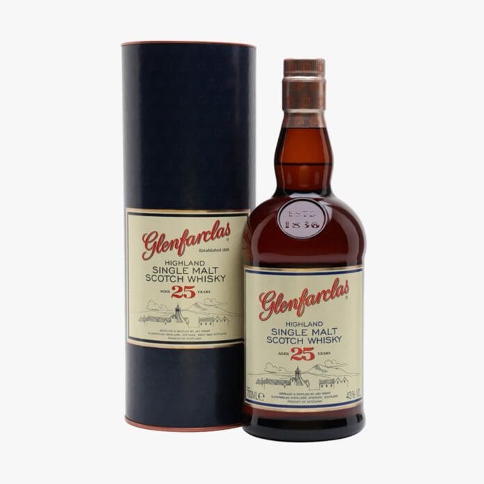 glenfarclas 25yo whisky