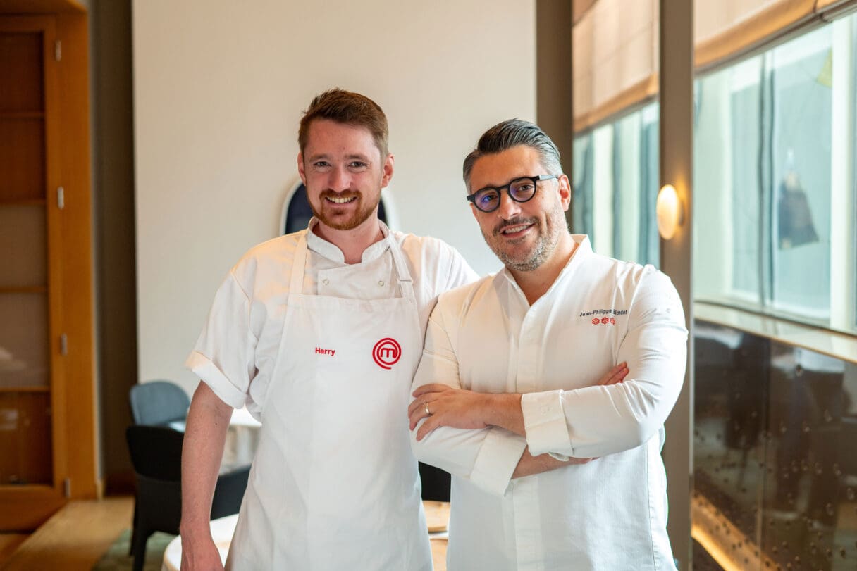 Harry Maguire and Jean-Philippe Blondet