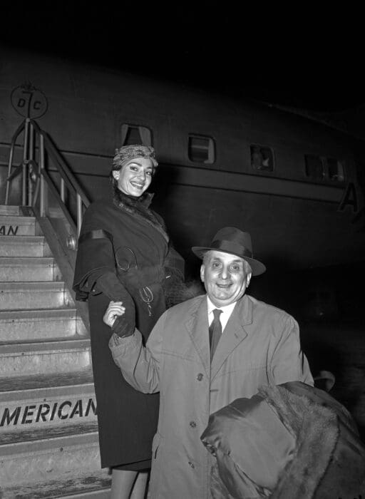 maria callas Giovanni Meneghini