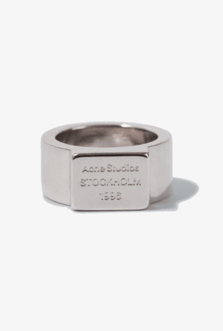 Acne Studios Logo ring