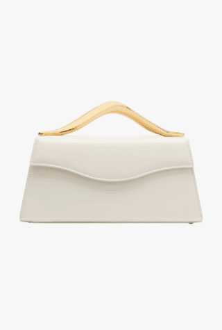 Ellie Saab Petit Wave leather top-handle bag