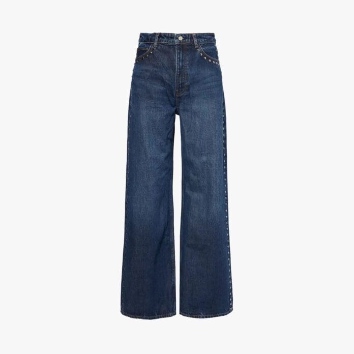 Reformation Cary slouchy wide-leg jeans 