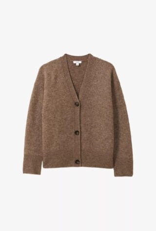 Reiss alpaca wool-blend cardigan