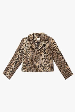 Rixo Leila leopard jacket