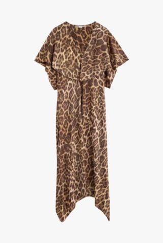Stella McCartney leopard-print midi dress