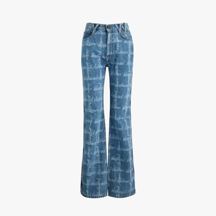 Vivienne Westwood Ray monogrammed flared jeans