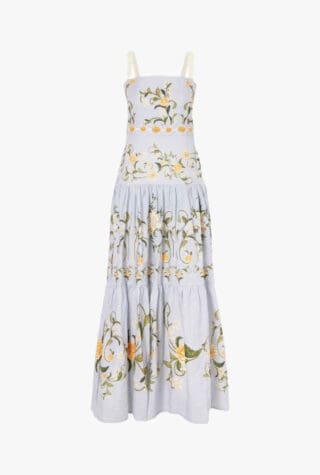 Agua by Agua Bendita Cinefila floral-printed maxi dress