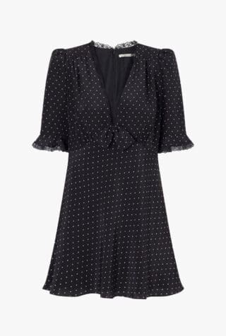 Alessandra Rich polka-dot mini dress