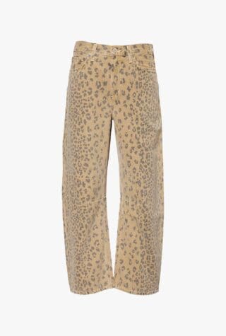 Citizens of Humanity Miro leopard-print denim jeans