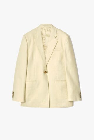 Cos longline linen blazer