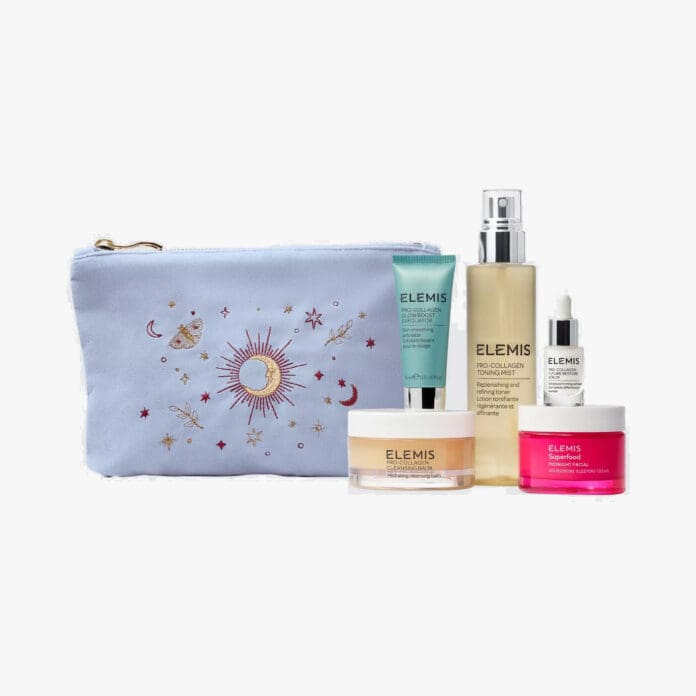 ELEMIS x Elizabeth Scarlett A Gift of Glow skincare set
