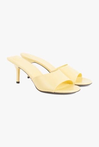 Jacquemus Cubisto 70 leather mules