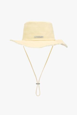 Jacquemus Le Bob Artichaut hat butter yellow