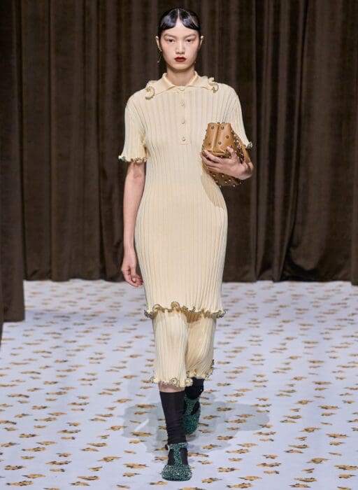 Jil Sander SS25 butter yellow