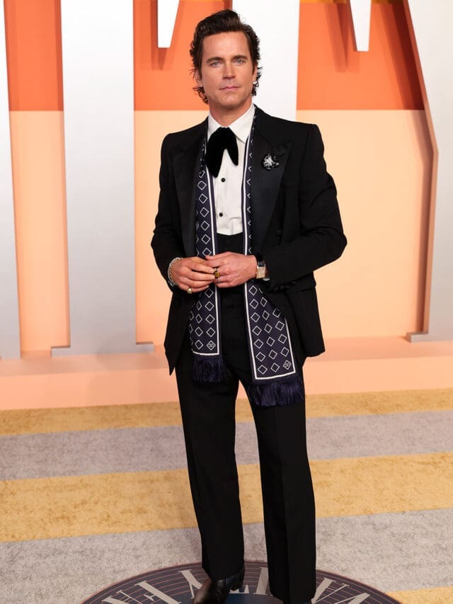 matt bomer vf oscar party 2025