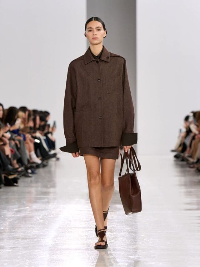 max mara ss25 brown tailoring