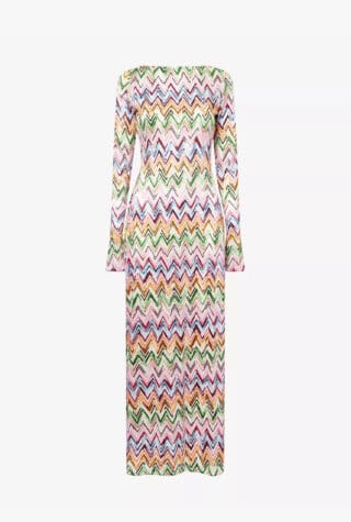 Missoni Chevron Knitted Maxi Dress