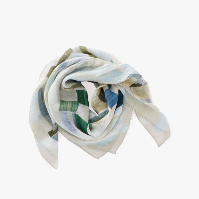 Poetry printed scarf