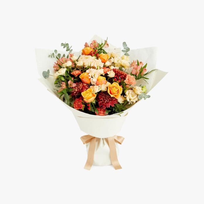 Aoyama Flower Market Apricot Garden bouquet 