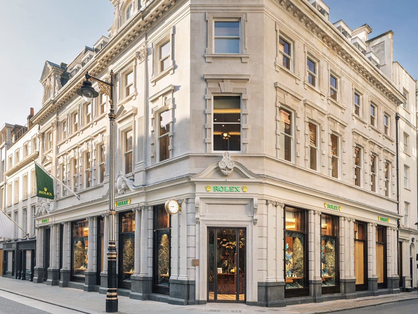 rolex bond street boutique exterior