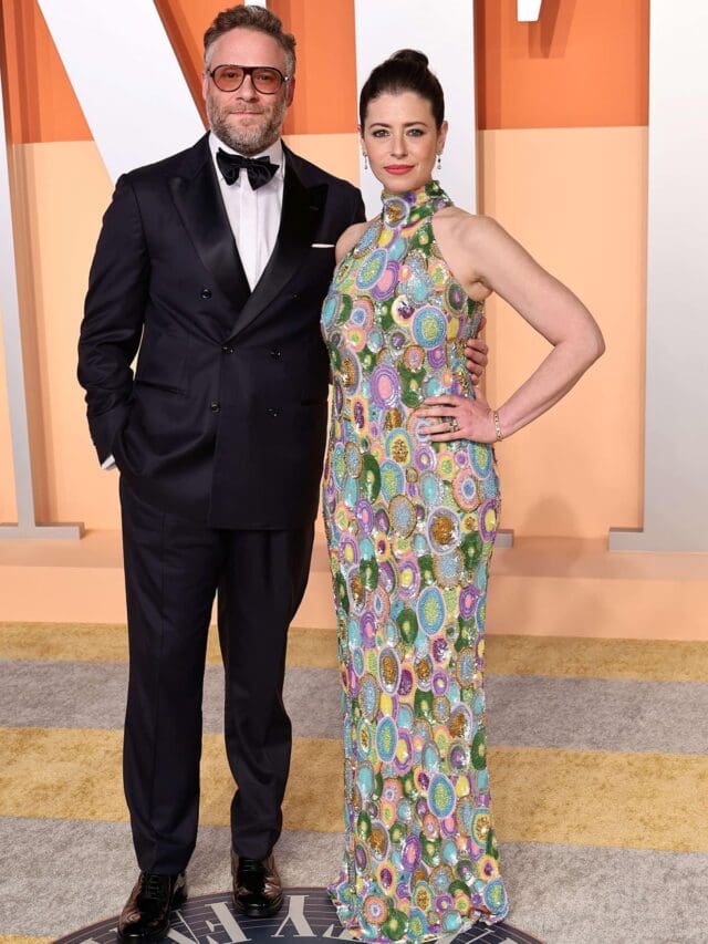 seth rogan vf oscars party 2025