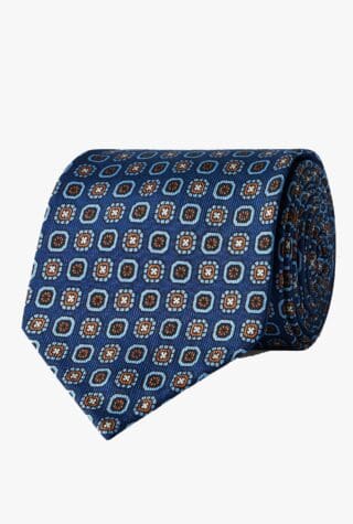 Rubinacci silk-jacquard tie