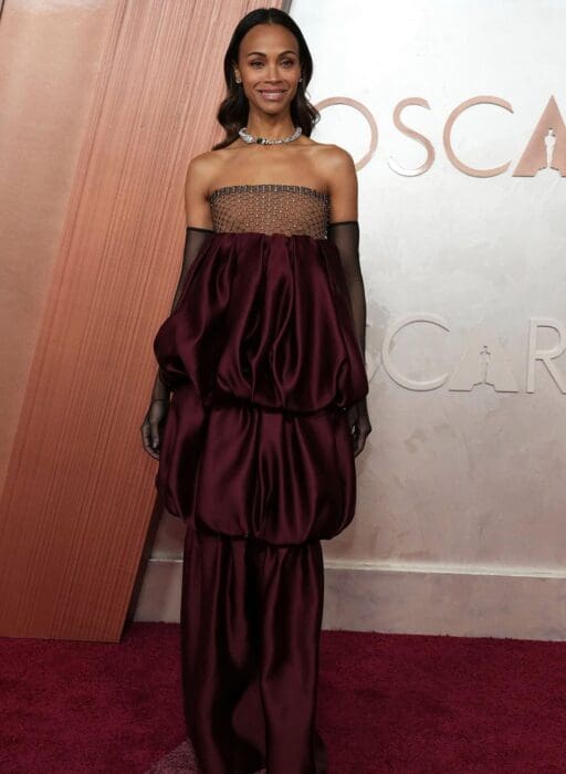 zoe saldana oscars 2025