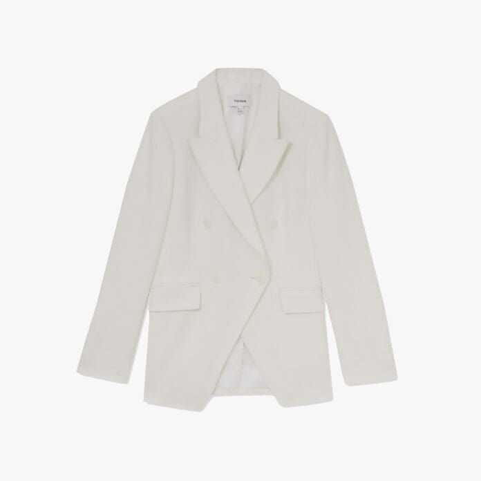 Devon white suit jacket 