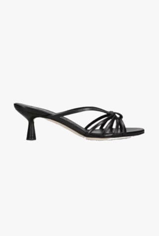 Aeyde Abby Leather Heeled Mules