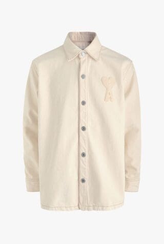 Ami Paris denim overshirt summer clothes