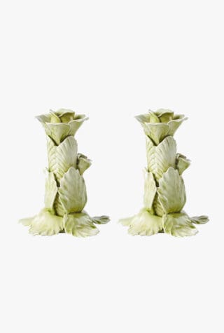 Bitossi set of 2 ceramic candleholders