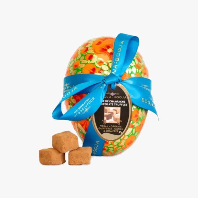 Booja Booja vegan Champagne truffles Easter egg