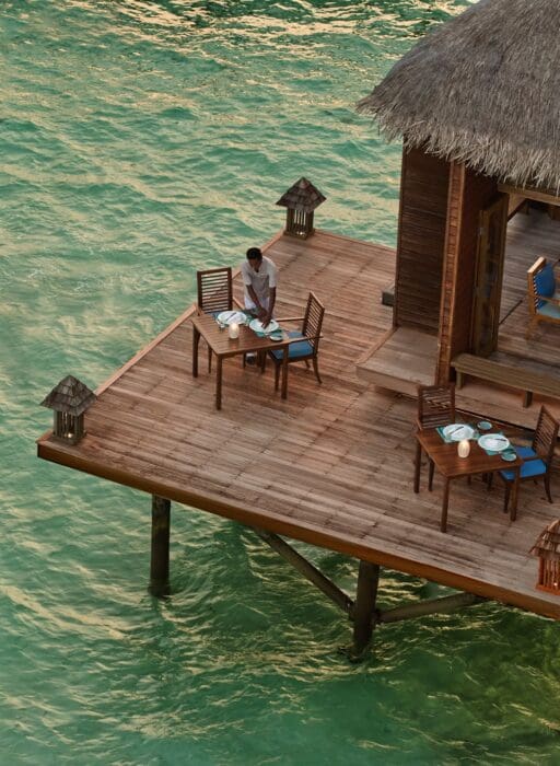 conrad maldives rangali island mandhoo restaurant