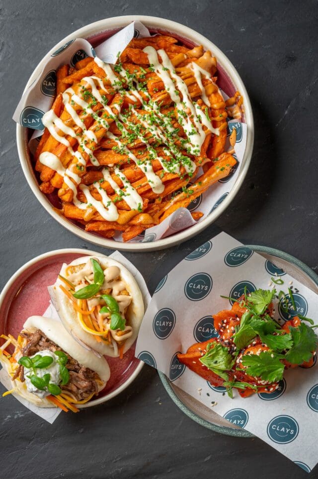 Summer menu at Clays